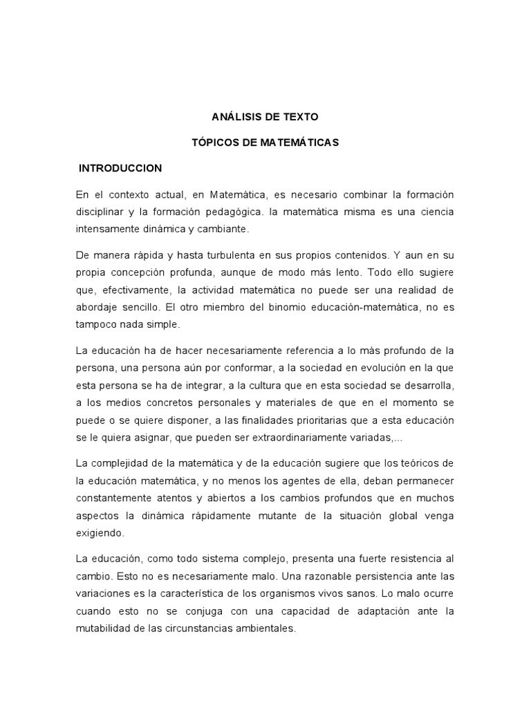 Innovación en la Enseñanza de Matemáticas | PDF | Decimal | Enseñanza ...