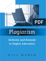 Plagiarism - Alchemy and Remedy in Higher Education