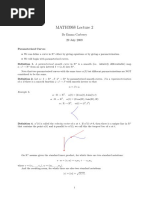 MATH3968 Lecture 2: DR Emma Carberry 29 July 2009