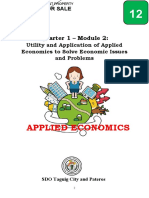 Applied Economics: Quarter 1 - Module 2