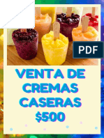 Venta de Cremas Caceras PDF