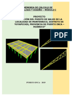 Memoria de Calculo Modulo I