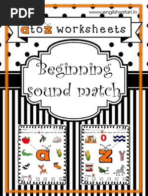 Beginning Sounds Pack