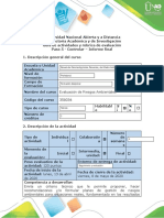 Guia de actividades y rúbrica de evaluación - Paso 5 - Controlar Informe ejecutivo final