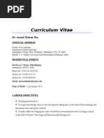 Download CV Dr  Anand M Jha by dranandmjha SN4812207 doc pdf