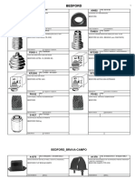 Bedford peças para suspensão e direção