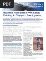 Fact Sheet: Hazards Associated With Spray Painting in Shipyard Employment