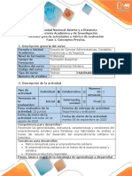 Guía de Actividades y Rúbrica de Evaluación - Fase 1 - Conceptos Previos PDF
