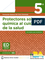 FG Co Quimica 5 Protectores Solares Estudiantes PDF