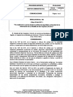 2375 - Resolucion N 195 Por Medio Del Cual Se Adopta La Politica de Seguridad y Privacidad de La Informacion PDF