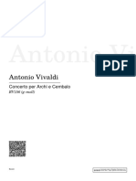 Antonio Vivaldi-Concerto Per Archi e CembaloRV156 (G-Moll) - Score Ver1