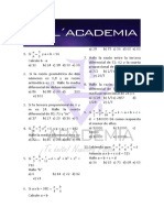 Proporciones geométricas y aritméticas