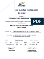 Facilitador de La Formacion Profesional