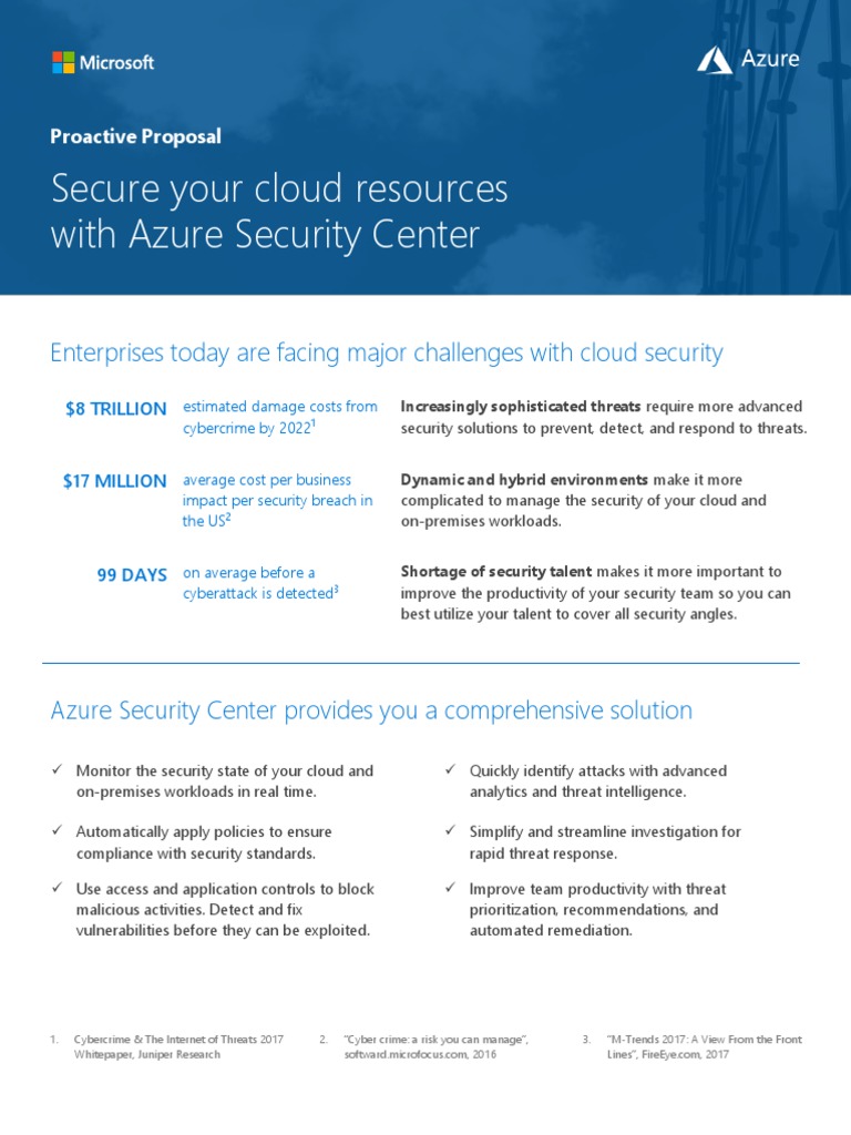 Azure Security for Enterprises | PDF | Microsoft Azure | Cloud Computing