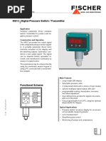 MS12 Digital Pressure Switch / Transmitter: Application