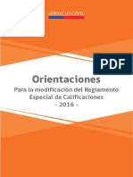 Orientaciones Reglamento Especial de Calificaciones PDF