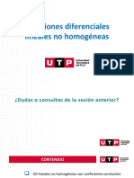 S06.s1-Ecuaciones Diferenciales Lineales No Homogéneas PDF