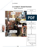 MEC E 300 Lecture A1, Seminar E1 - Mechanical Measurements: September - December 2015