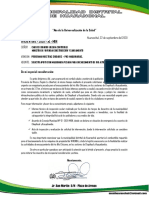 Oficio - Miniserio de Vivienda PDF