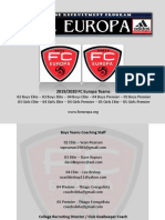 FCE Player Profile Sheet - PLAYERS NAME