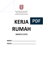 cover kerja rumah