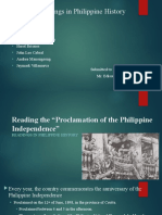 G3-Reading The Proclamation of The Philippine Independence