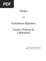 Diodos e Transistores Bipolares, Teoria e Práticas de Laboratório - Fabiola Fernandes Andrade, Francisco José Alves de Aquino