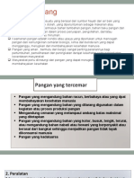 Materi Penyuluhan Penyehatan Pangan