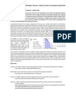 Algebra Lineal en La Ingeniería Industrial - Entrega 2