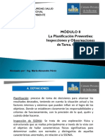 Módulo 8. La Planificación Preventiva. Clase 3