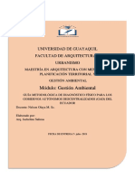 Guía de Diagnóstico Físico para Los Gads Del Ecuador - Jackeline Salinas