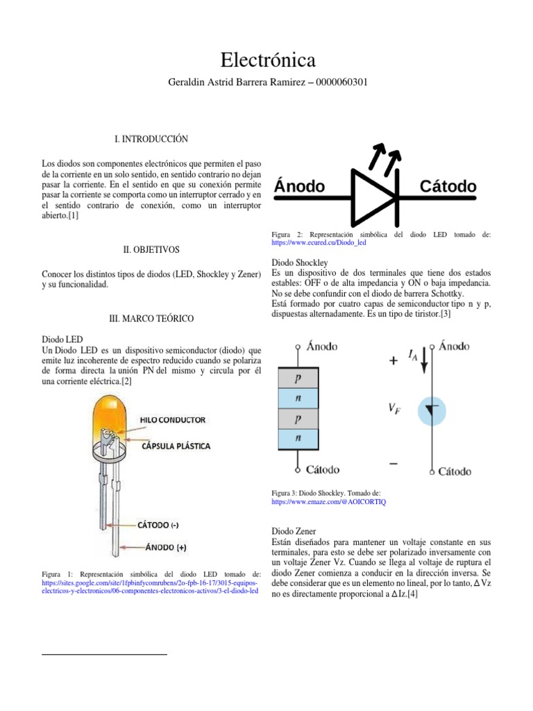 Elec TX | PDF | Diodo | Diodo emisor de luz