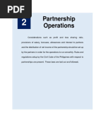 2 - Partnership Operations