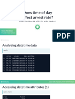 Does Time of Day Affect Arrest Rate?: Kevin Markham