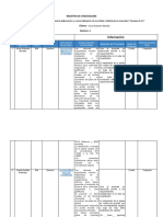 REGISTRO DE STAKEHOLDERS Ultimo