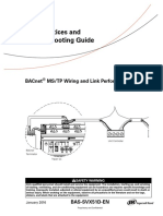 Best Practices and Troubleshooting Guide: Bacnet MS/TP Wiring and Link Performance
