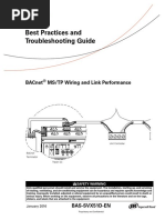 Best Practices and Troubleshooting Guide: Bacnet MS/TP Wiring and Link Performance