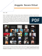 Pendidikan Anggota Secara Virtual
