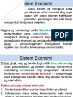 Pertemuan 1 - Sistem Ekonomi