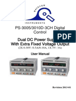 Manual - PS 3005D-3 Dual DC PDF
