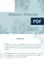 Protocolo y Etiqueta