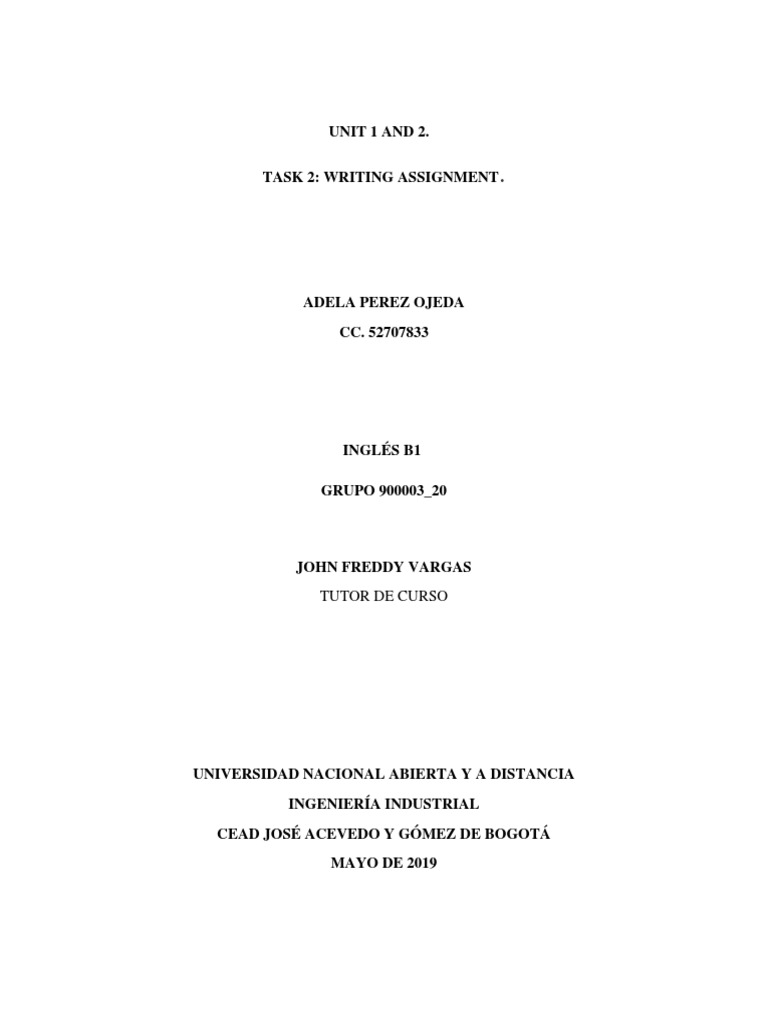 Unit 1 and 2.: Tutor de Curso | PDF | Linguistics | Grammar