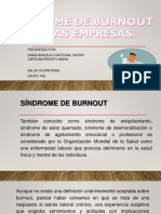 Síndrome de Burnout en Las Empresas PDF