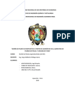 Calculo de Las Areas de La Planta de Bioplastico