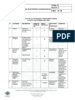 Catalogo de Actividades Complementarias