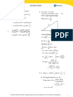 Chapter Review: Sin 40°cos10° - Cos 40°sin10° As Cos (X - Y) Sin y