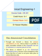 Geotechnical Engineering-1: Course Code - CE-221