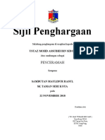 Sijil Penghargaan Penceramah