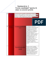 Seminarul Nr3 Drept Constituțional