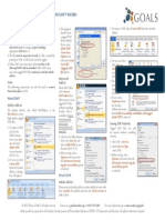 PDF Conversion in Microsoft Word 2007/2010 DOCUMENTS